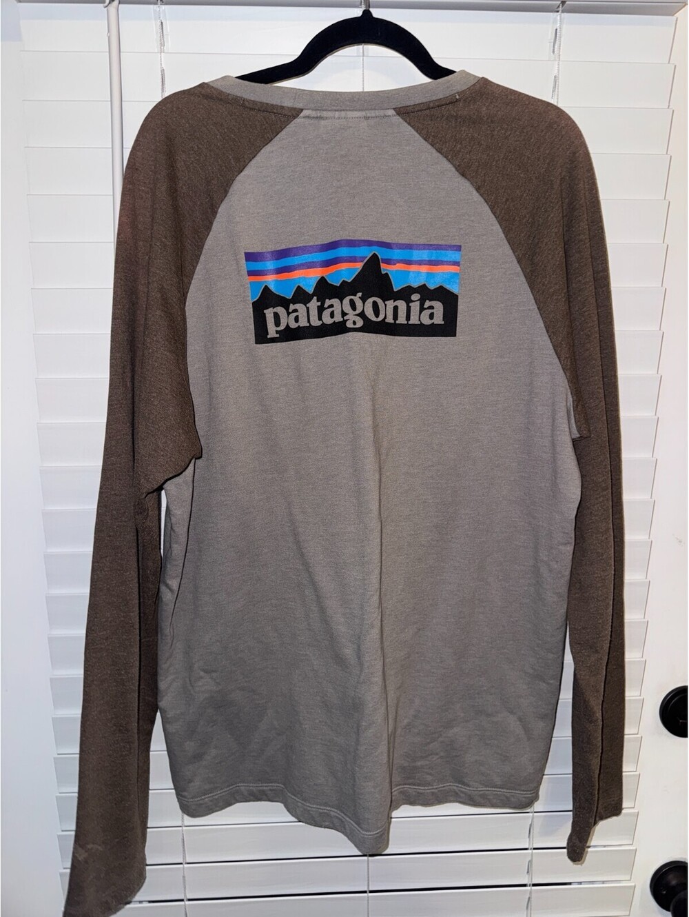 Mens Patagonia Lightweight Crew Sweatershirt Long Sleeve Top size Large
